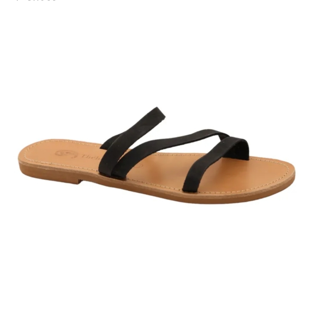 Theluto Anahita Sandals. Camel Color. Womans Size 39.